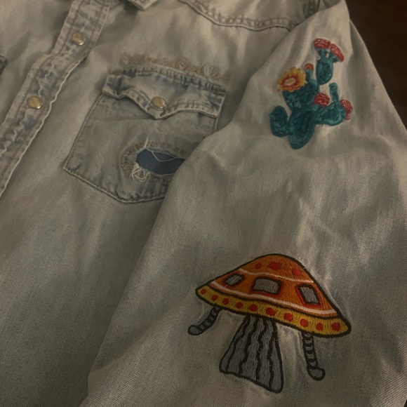 Billionare Boys Club Hillside longsleeve woven “infinity” - Picture 6 of 8